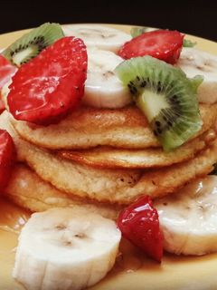 Una foto de Pan cakes de avena