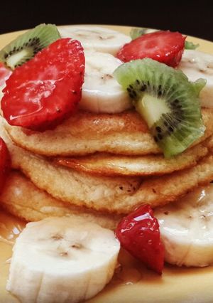 Una foto de Pan cakes de avena