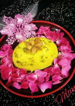 A picture of Kesari Sama Rice halwa.