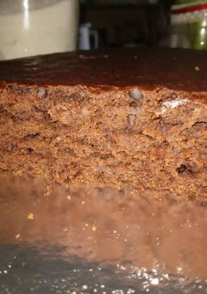 Una foto de Torta húmeda de cacao