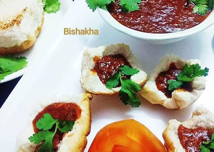 Simple Way to Make Quick Urad Dal Beetroot Gravy Bhaji in Pav Tart