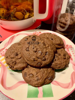 Foto resep Double Chocolate Chip Cookies