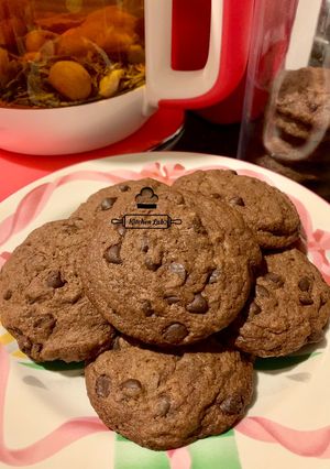 Foto resep Double Chocolate Chip Cookies