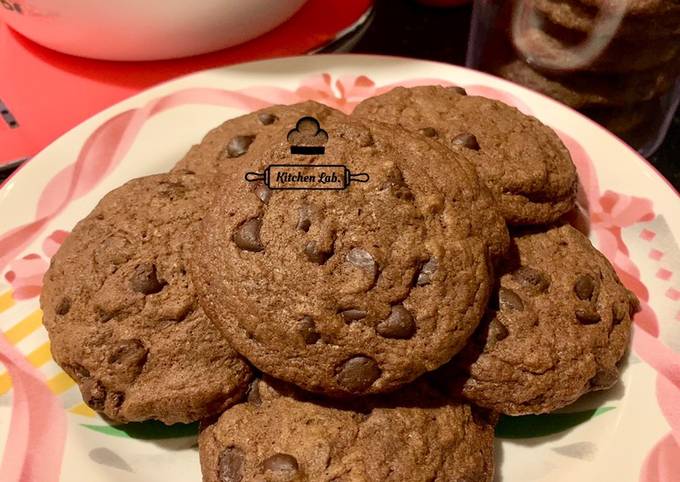 Double Chocolate Chip Cookies