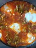 Green Beans with Tomato and Egg 🤤