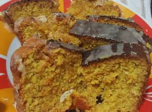 Una foto de Budín de mandarina y coco (reducido en calorías)