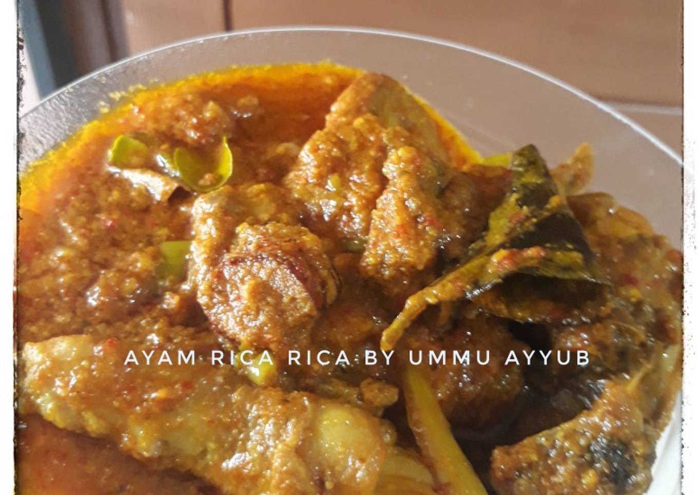 Resep Ayam Rica Rica Pedes Ala", Lezat Sekali