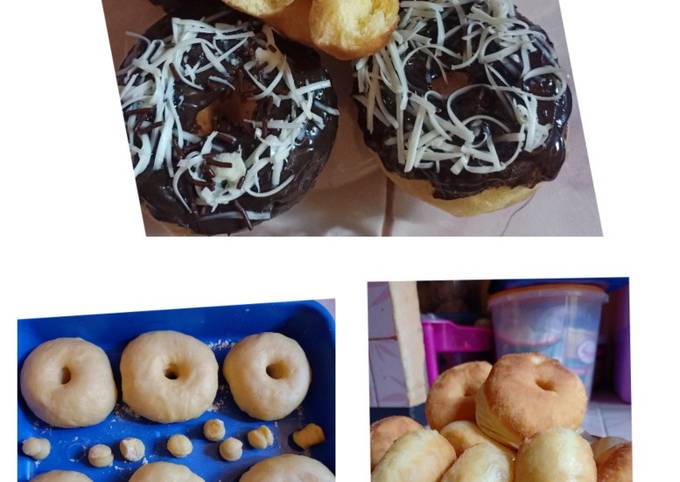 Donat lembut menul no kentang