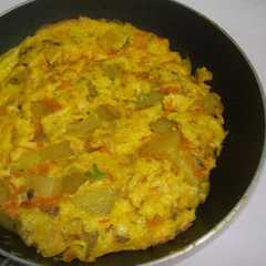 A picture of Sweet Potato Omelette.