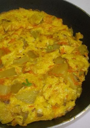 Foto resep Sweet Potato Omelette