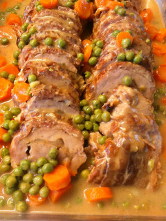 Una foto de Solomillo de cerdo relleno