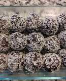 Trufas de chocolate y nueces