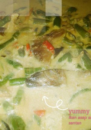 Foto resep Ikan Asap Sayur Santan