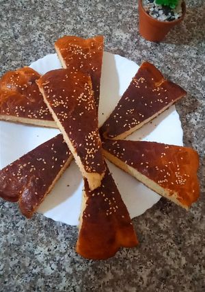 صورة لوصفة خبز حلو بالفرينة 🥖🍞🤍