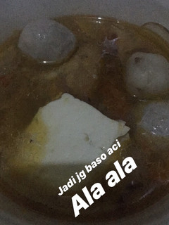 Foto resep Baso aci kuah pedes