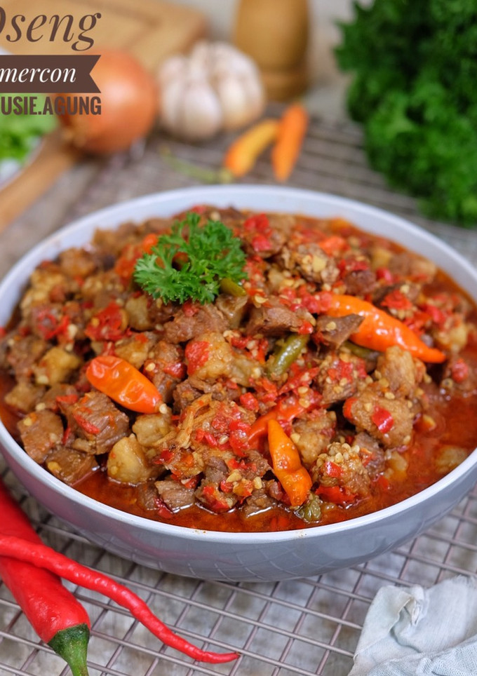 Foto resep Oseng mercon