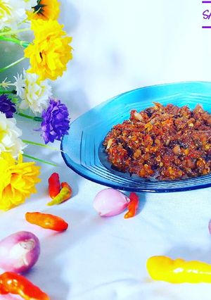 Foto resep Sambel bawang terasi 😁