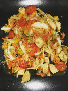 Una foto de Ensalada de quinoa