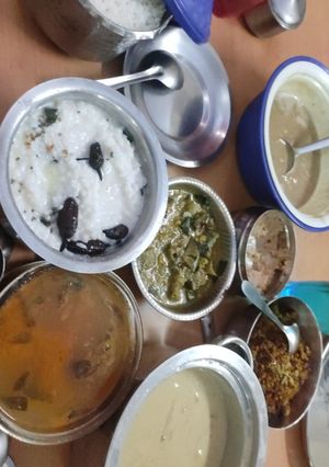 A picture of #cookpad india#This is a special south Indian menu in our house.