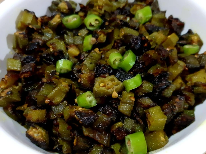 Easy Steps to Prepare Crunchy bhindi which So Delicious