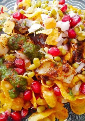 A picture of Corn Flakes Chat.