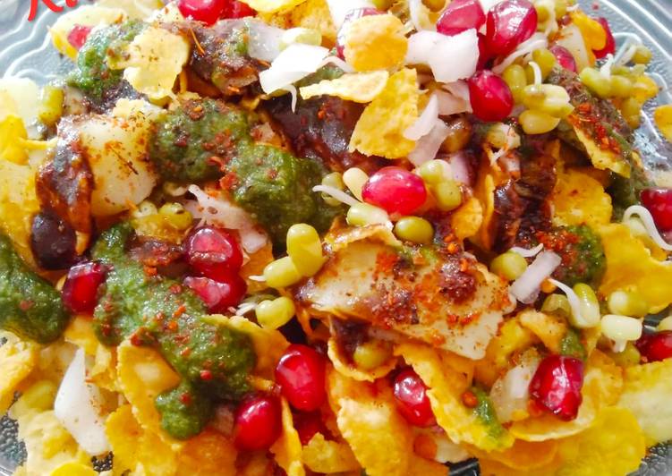 Recipe of Ultimate Corn Flakes Chat