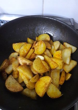 Una foto de Papas Rústicas con pimentón