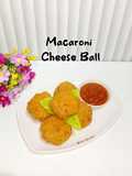 Macaroni Cheese Ball