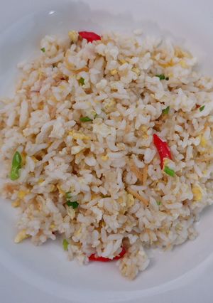 A picture of Nasi Goreng Teri Medan.
