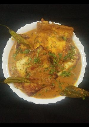 A picture of Paneer Parcha.