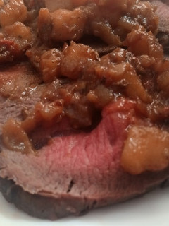Una foto de Ternera en salsa/ Vedella amb salsa