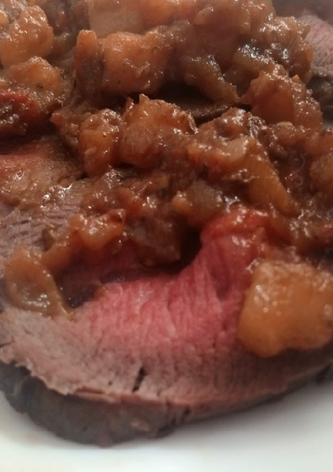Una foto de Ternera en salsa/ Vedella amb salsa