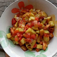 A picture of Super Easy Vegan Potato Skillet❤.