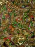 Succulent Lamb in Mushroom and Chillies
