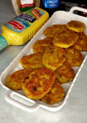 عکسی از دستور کوکو مرغ و سیب زمینی