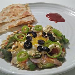 A picture of Chinese omelet.