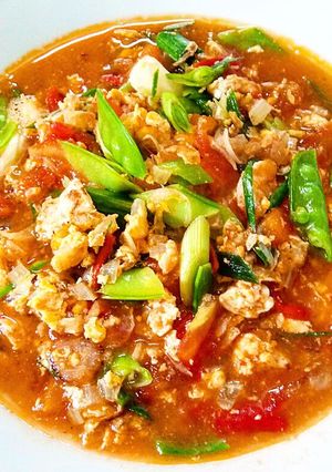 Foto resep Tomato egg soup