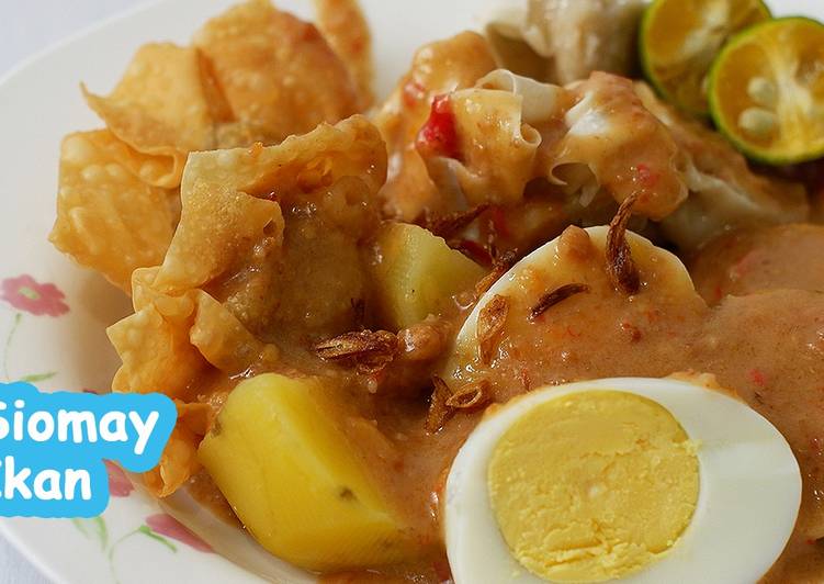 Siomay ikan & kuah kacang