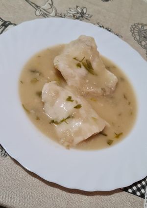 Una foto de Merluza en salsa