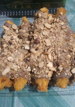 Foto resep 15. Pisang goreng krispi aneka toping jual 12rb/mika