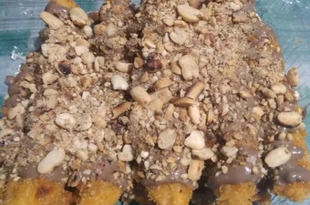 Resep 15. Pisang goreng krispi aneka toping jual 12rb/mika Kekinian
