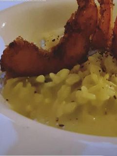 Foto de Risotto de Camarão com Açafrão