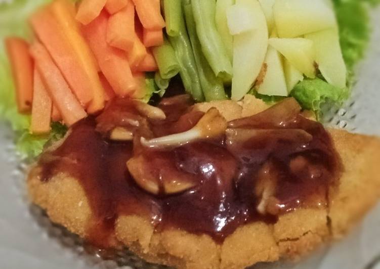 Cara Gampang mengolah Chicken Steak yang Lezat