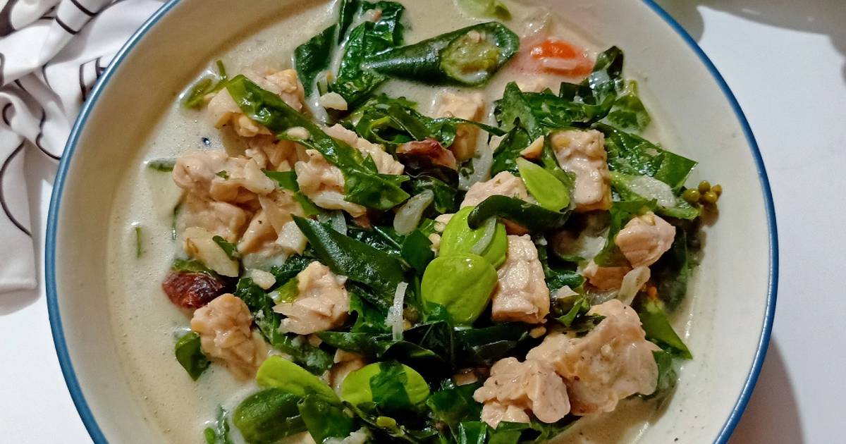 Resep Lodeh Tempe Daun Melinjo Oleh Rini Julia Cookpad