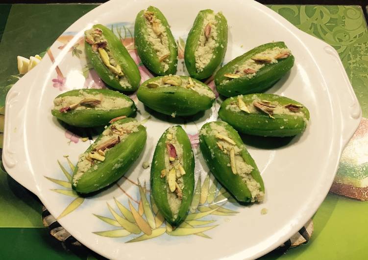 Recipe of Super Quick Homemade Parwal ki mithai (pointed Gourd sweet)