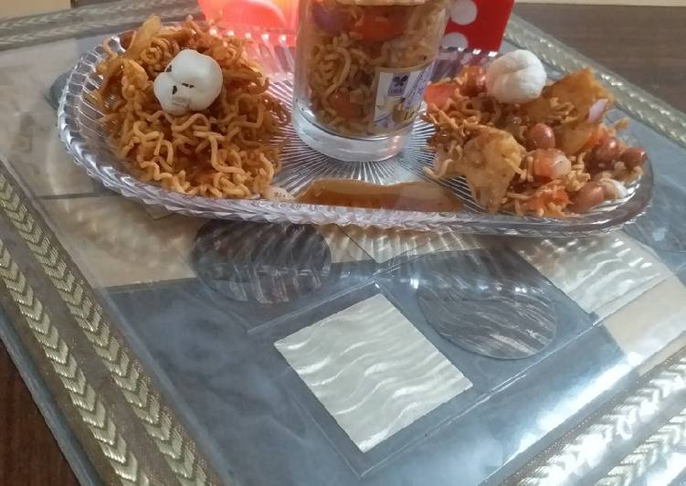 Chatpata maggi bhel