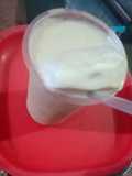 Cold coffee with ice cream