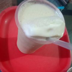 A picture of Cold coffee with ice cream.