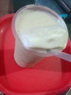 A picture of Cold coffee with ice cream.