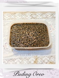 Foto resep Puding Coklat Oreo